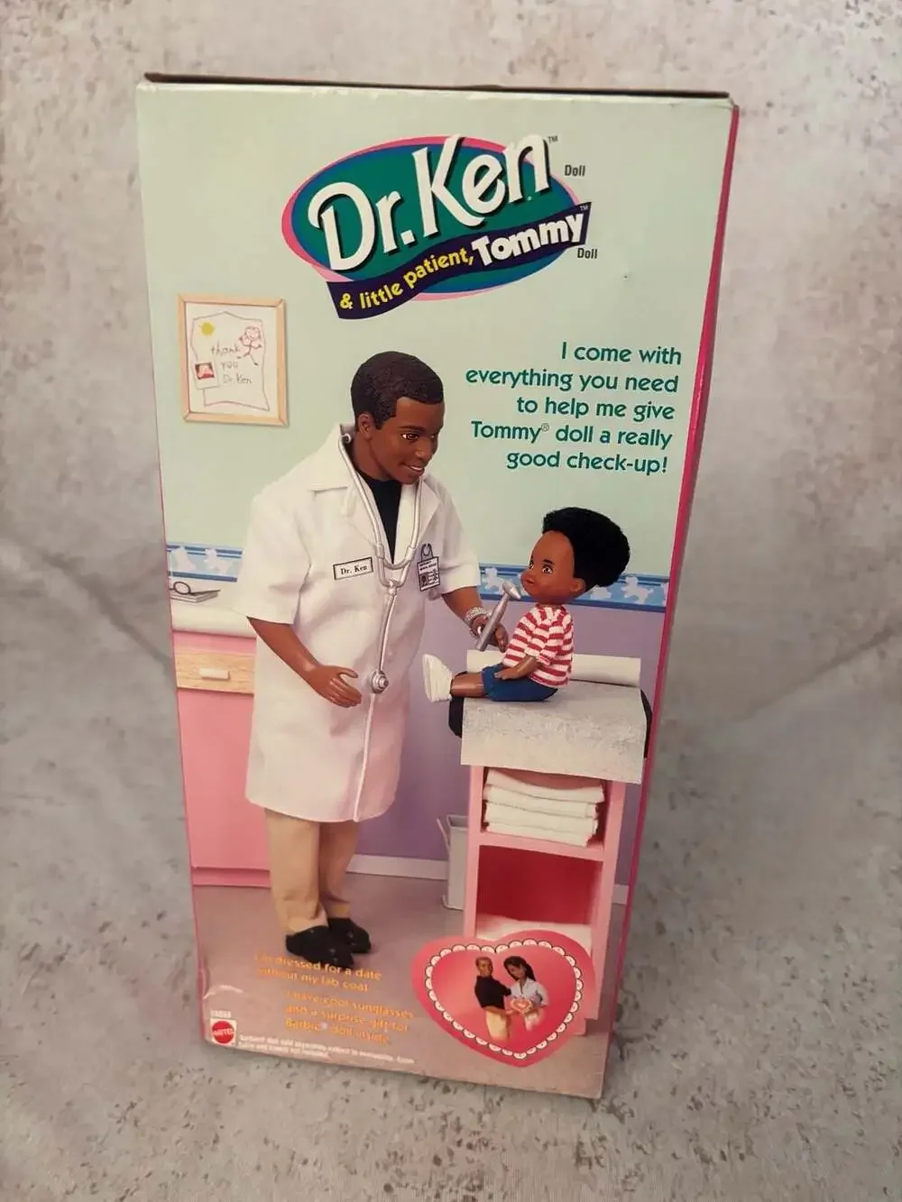 Mattel 1997 Dr. Ken & Little Patient Tommy Barbie Doll